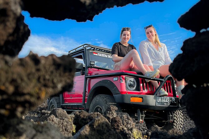 All included Mount Batur Jeep Sunrise with Guide - Entering the Mount Batur Sunrise Point at 5:45 AM