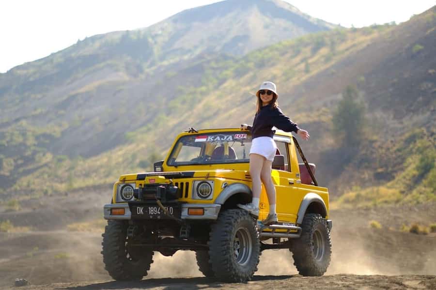 Bali: Day/Sunset Mount Batur 4WD Jeep and Natural Hot Spring - Mount Batur by 4WD: what the jeep ride is really like