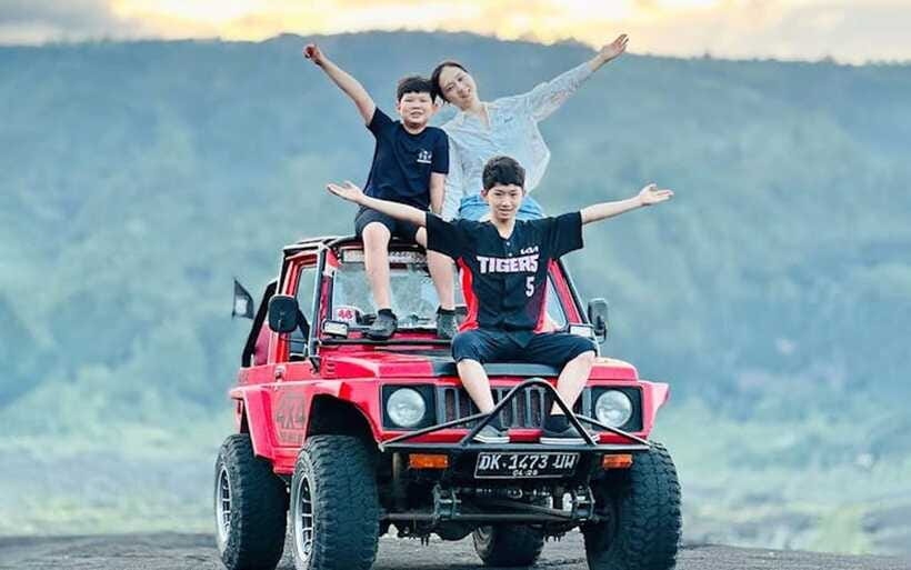 Bali: Day/Sunset Mount Batur 4WD Jeep and Natural Hot Spring - The Batur Natural Hot Springs soak: warm water, real caveats
