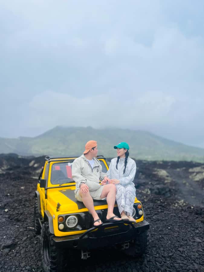 Bali: Day/Sunset Mount Batur 4WD Jeep and Natural Hot Spring - Hotel pickup, meeting point, and how not to miss your ride