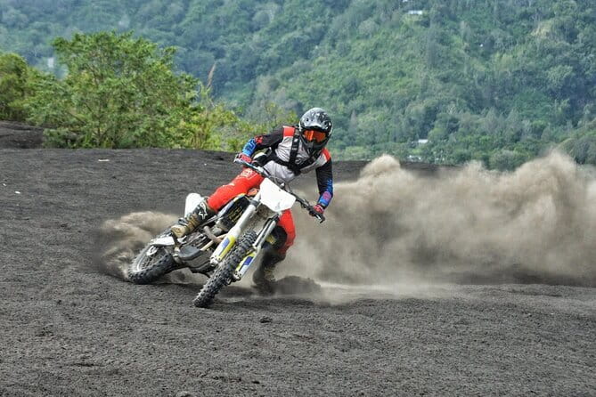 Bali Dirt Bike Enduro at Batur Volcano and Kintamani Forest - 7:00 AM Pickup and Balaji Adventure Bali Gear Fitting
