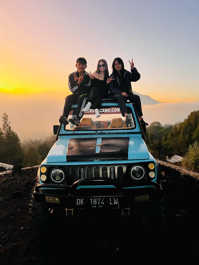 Bali: Mount batur jeep sunrise & natural hot springs - Price and value: about $21 for a full volcano morning