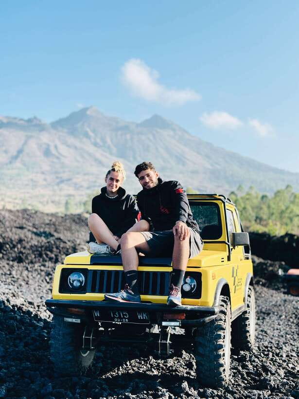 Bali: Mount Batur Sunrise and Black Lava Jeep Tour - The Black Lava Formations: Up Close Volcanic Texture