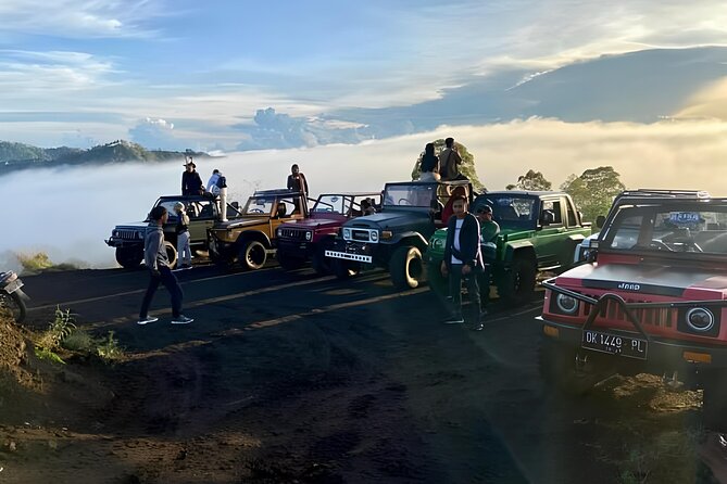 Bali: Mount Batur Sunrise Jeep With Guide - 07:00 Black Lava and Black Sand on Gunung Batur