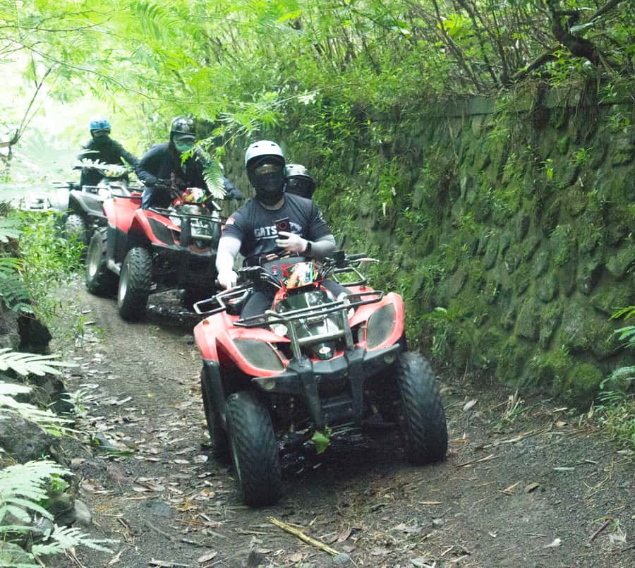 Bali: Sunrise Mount Batur ATV Off Road Experience - The ATV route: black lava terrain, caldera forest, and changing ground
