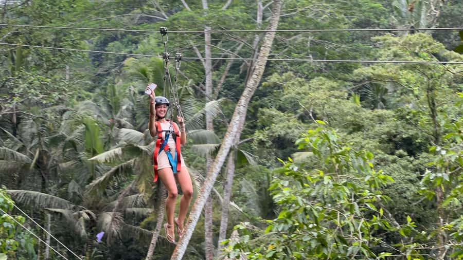 Bali: Ubud Zipline, Goa Raja Waterfall and swing adventure - Key points to know before you go