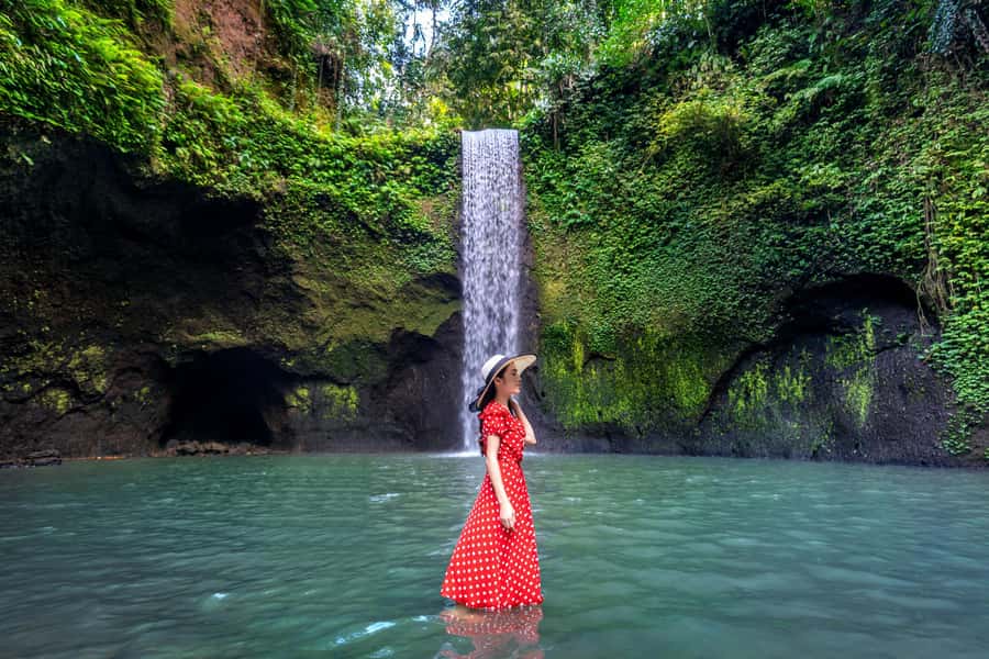 Bali Waterfall Tour with Lunch Views of Mount Batur - A 10-hour Bali waterfall day from hotel to hotel