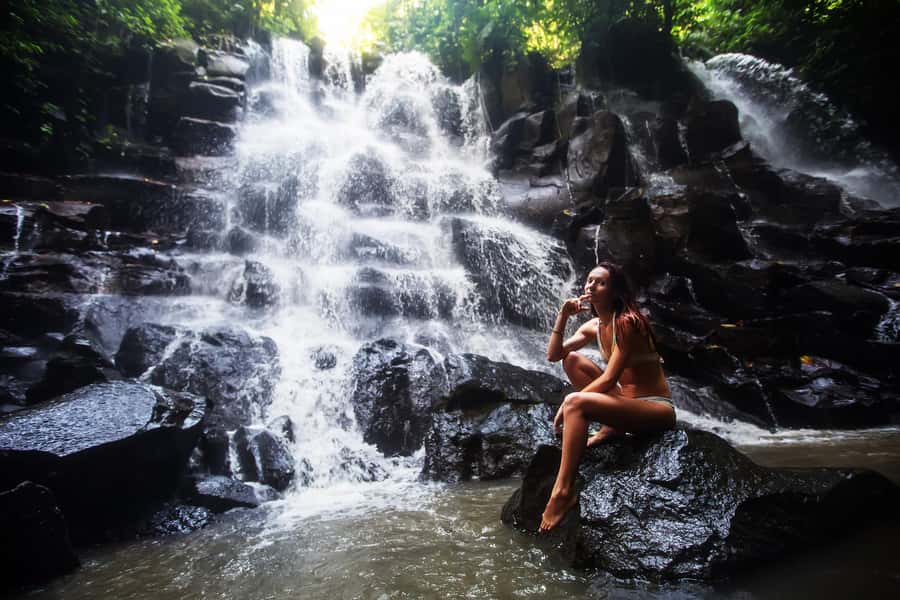 Bali Waterfall Tour with Lunch Views of Mount Batur - Ulu Petanu Waterfall: a quieter nature stop for people who like breathing room
