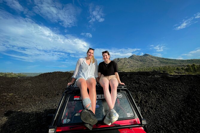Best of Mount Batur Sunrise Jeep Tour & Natural Hot Spring - Black Lava and Black Sand: The Real Volcano Portion