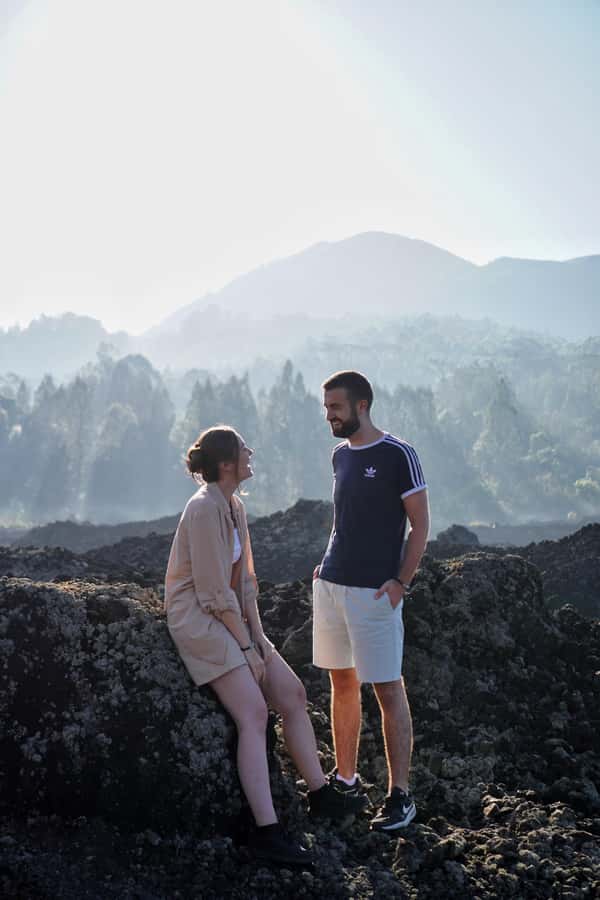 Jeep sunrise mount batur&black lava - English Live Guide and the Gede and Giri Factor