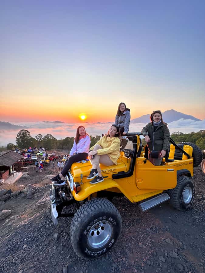 Mount Batur 4WD Jeep Sunrise Tour kintamani - Key things to know before you go