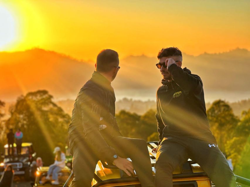 Mount Batur 4WD Jeep Sunrise Tour kintamani - After sunrise: black lava and the 1963 eruption area