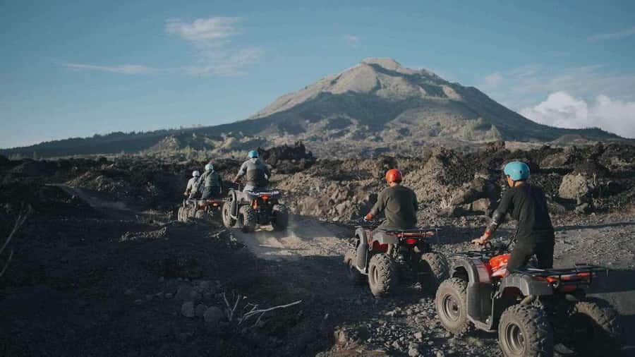 Mount Batur: ATV Quad Bike Black Lava & Sand Adventure - Kintamani pickup and the cold-start feeling of Mount Batur