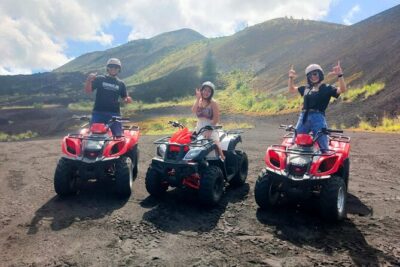 Mount Batur ATV Quad Bike with Natural Hot Spring and Lunch