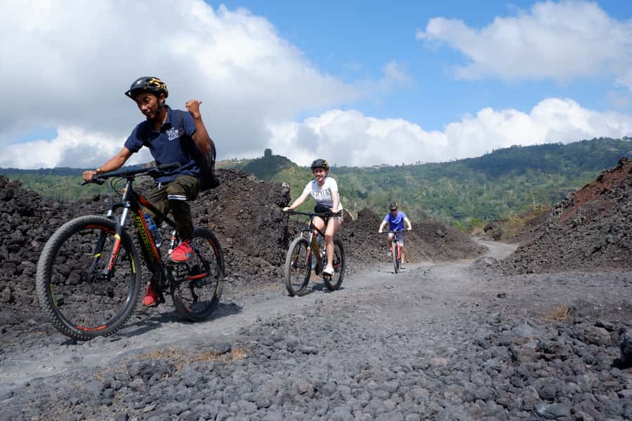 Mount Batur: Black Lava Cycling Tour w/ Natural Hot Spring - The Hot Spring Stops: When Your Legs Finally Get to Rest