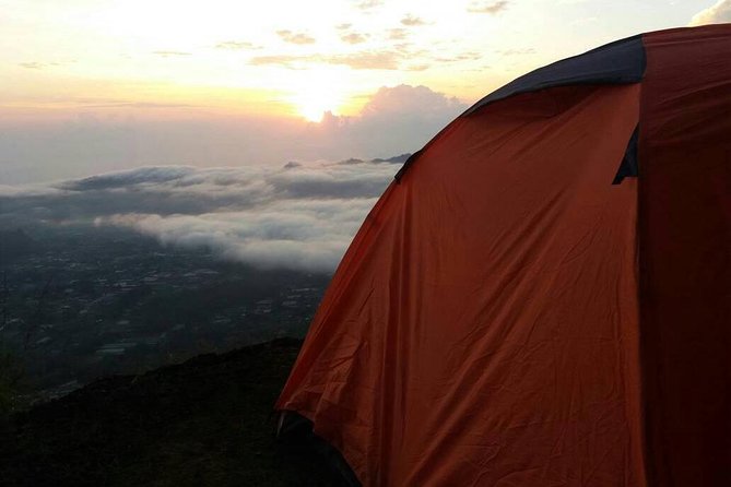 Mount Batur Camping Tour with Sunset and Sunrise Experience - Private tent camping plan, night sky time, and wake-up at 5:00