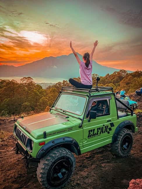 Mount Batur Jeep Sunrise and Hot Spring - All Inclusive Tour - Mount Batur entry, jeep driving, and the no-walking viewing plan