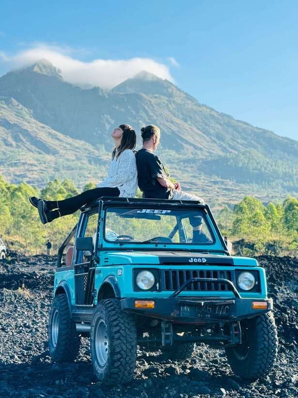 Mount batur jeep sunrise / sunset and hot spring - The private 4x4 jeep ride: no hiking grind