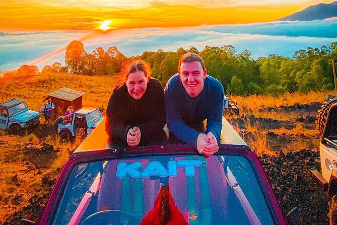 Mount Batur Jeep Sunrise with 4WD Adventures Tour - Stop 1: Mount Batur sunrise, Black Lava Field, and the 1963 story