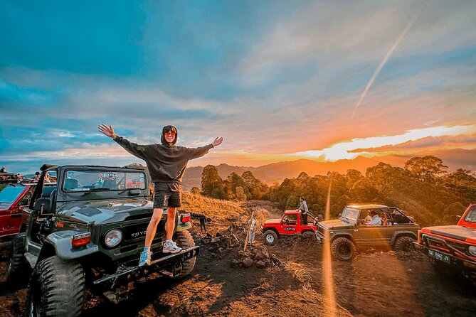 Mount Batur Jeep Sunrise with Natural Hot Spring - All Inclusive - Ubud Pickup and the Road to Toya Bungkah