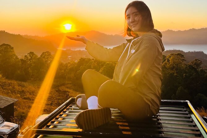 Mount Batur Jeep Tour: Sunrise, Black Lava,Black Sand &Hot Spring - The sunrise plan: early start, best viewpoint, photo help
