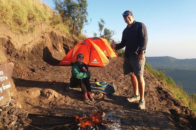 Mount Batur Overnight Camping - Sunrise Coffee and the Start of the Second Hike