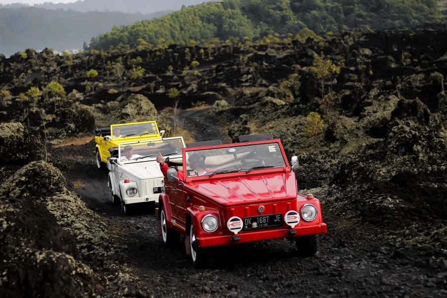 Mount Batur: Private Volkswagen Volcano Safari - Old crater lava fields, a short walk, and a guide who explains the why