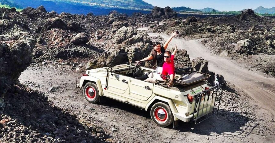 Mount Batur: Private Volkswagen Volcano Safari - Natural hot springs at Batur: why it works after the volcano