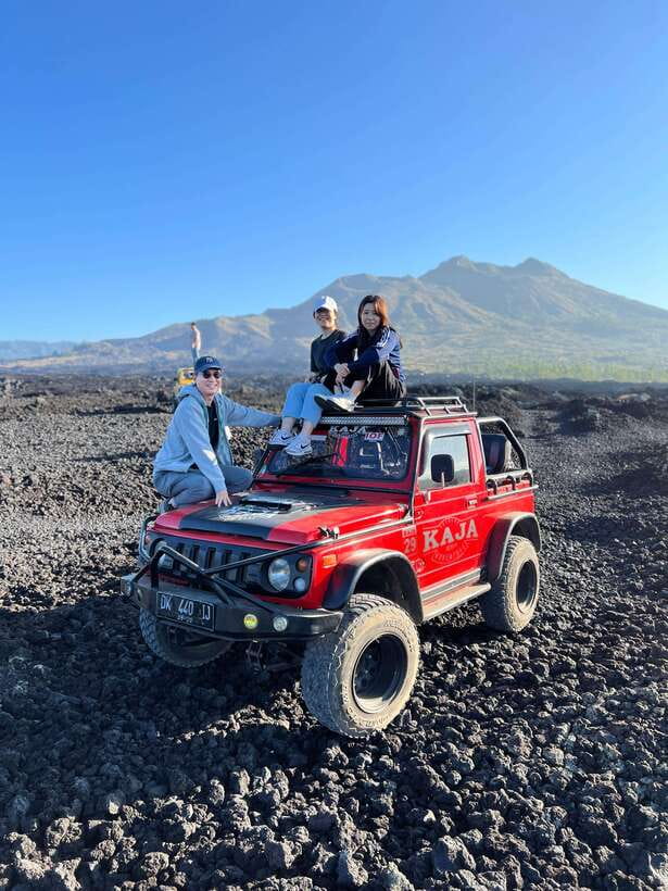 Mount Batur Sunrise and Black Lava Jeep Adventure - Exploring the Former Black Lava Area After Sunrise