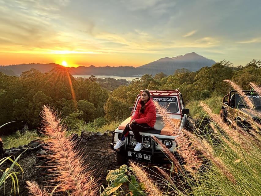 Mount Batur Sunrise Jeep & Black Lava Adventure - Jeep ride details: how you get the best viewpoints