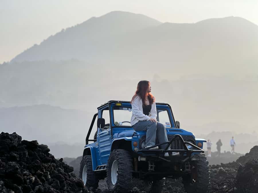 Mount batur: sunrise tour by 4wd & black lava - Price and Value for a Private Jeep Morning