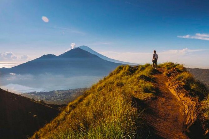 Mount Batur Sunset Trekking - Climbing with a guide, plus poles and a head lamp