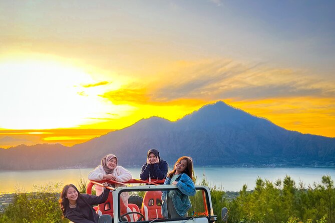Mount Batur Trekking by 4wd Jeep - Crater rim trekking and the main crater stop