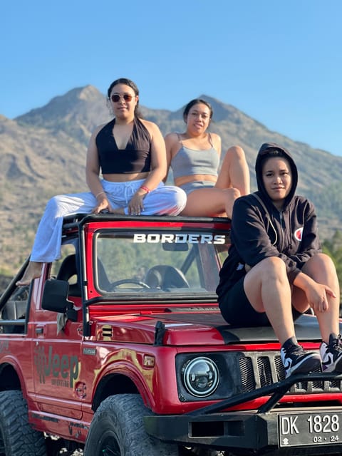 Sunrise Jeep Tour Mount Batur & Hot Spring (Private Tour) - Batur Natural Hot Spring: Showers, Tea or Coffee, and the View From Warm Water