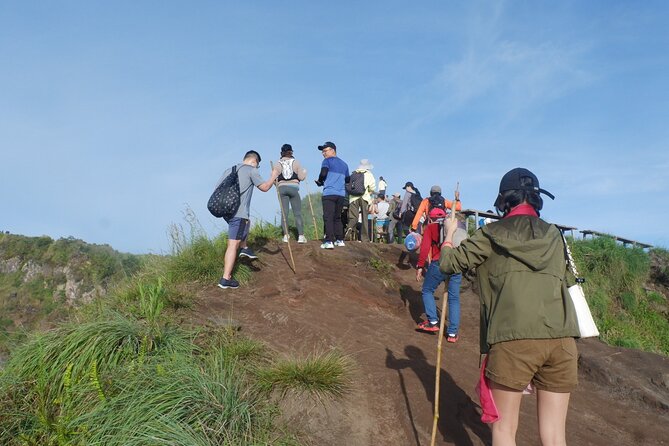 Sunrise Trekking / Hike Mount Batur Private & Natural Hot Spring - After sunrise: crater exploration and the descent plan