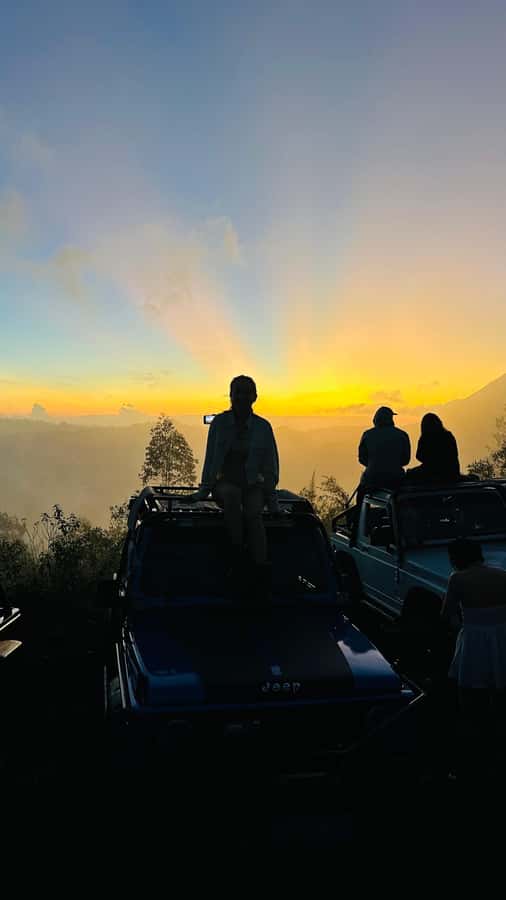 Sunset Jeep, Black Lava & Black Sand Mount Batur - Pinggan Village Sunrise at 1,300 Meters