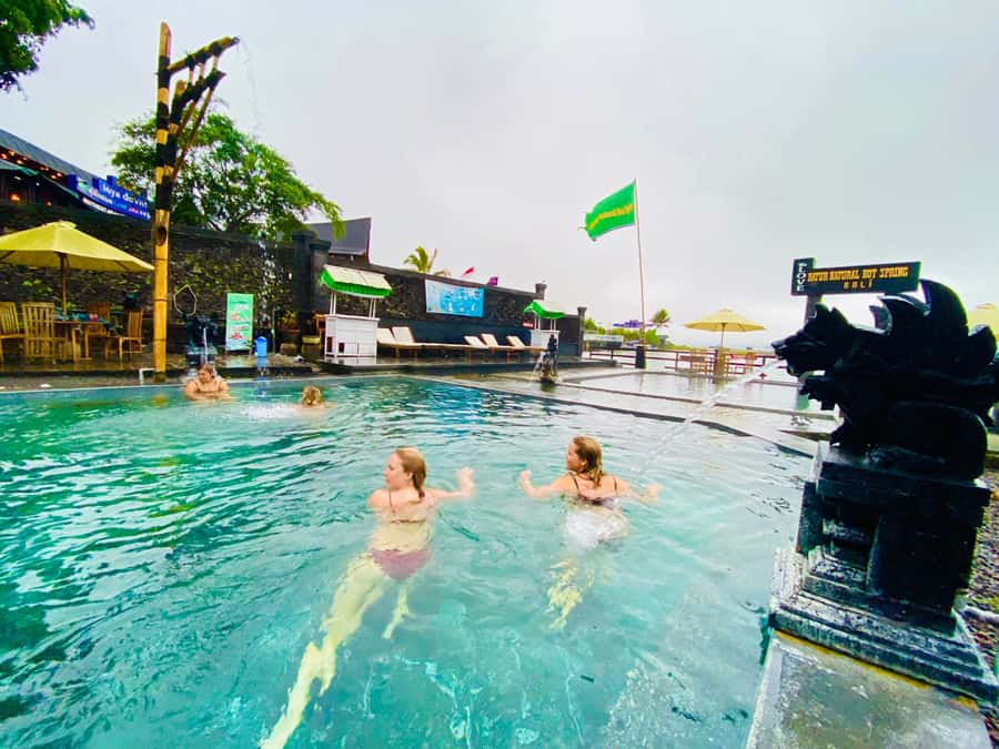 Ubud: Gorilla Face ATV & Batur Natural Hotspring with Lunch - Entry and Timing: Meeting Point and Rain or Shine