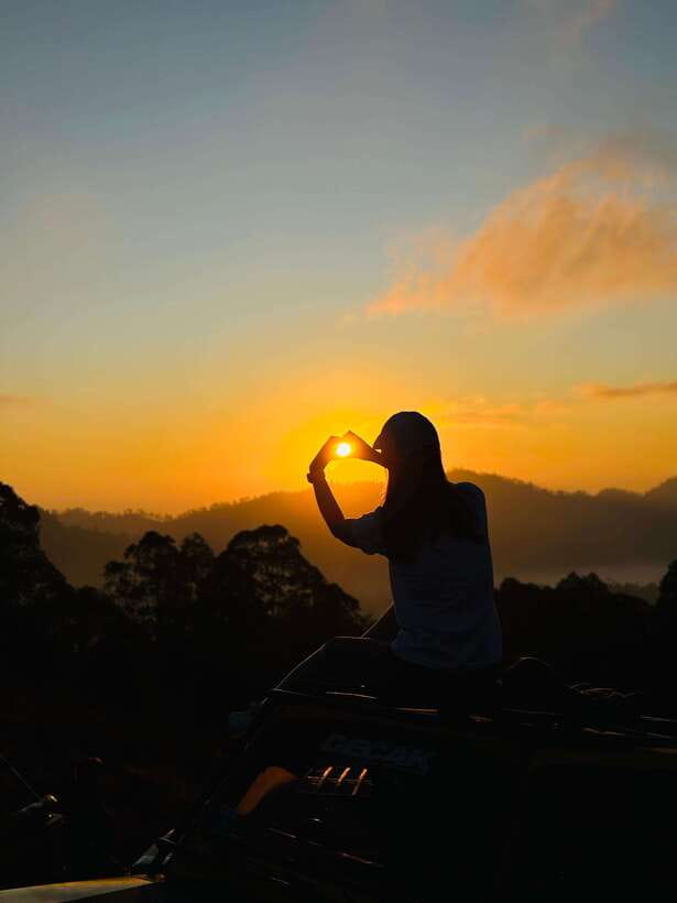 Ubud: mount.batur sunrise jeep with breakfast and hot spring - Breakfast, hot drinks, and a blanket for that cold pre-dawn