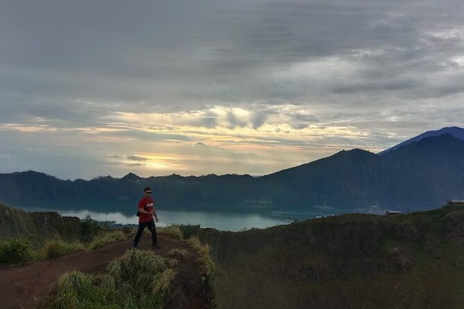 Volcano Batur Sharing Group at Start Point - After Sunrise: Hot Spring Bath to Reset Your Legs