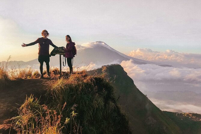 Volcano Sunset Sunrise Camping on the Top of Mount Batur - Bali Camping Tour - Afternoon climb: what the guide is for on volcano ground